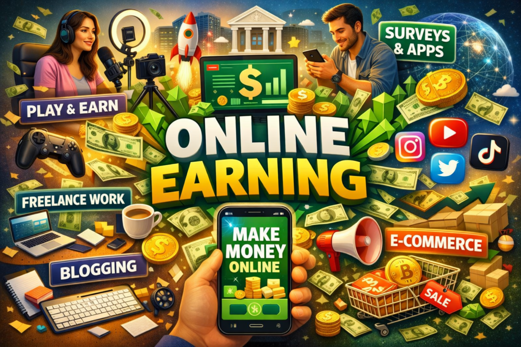 Online Earning socials